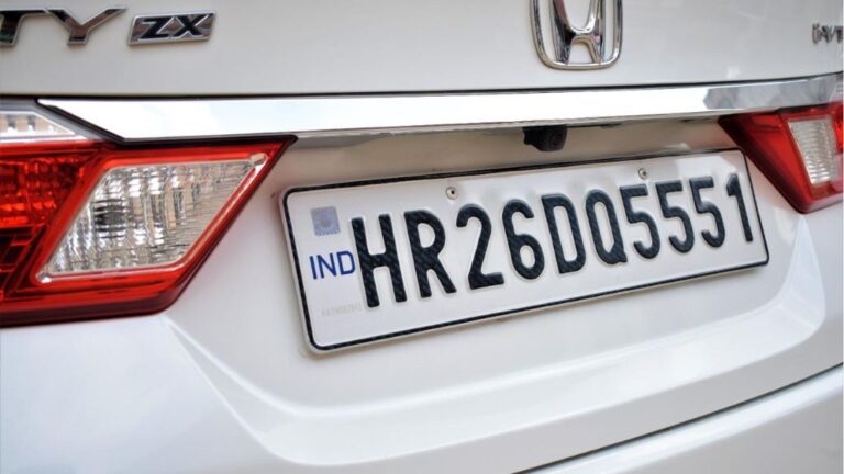 Number Plate